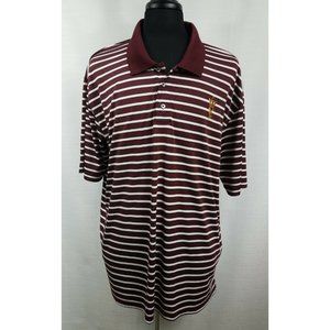 Rivalry Threads 91 Men 2XL Arizona Sun Devils Short Sleeve Pitchfork Logo Maroon